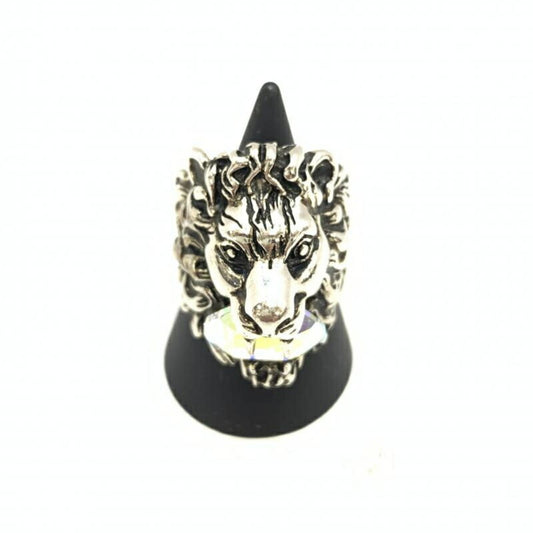 Gucci Silver Band Ring ()
