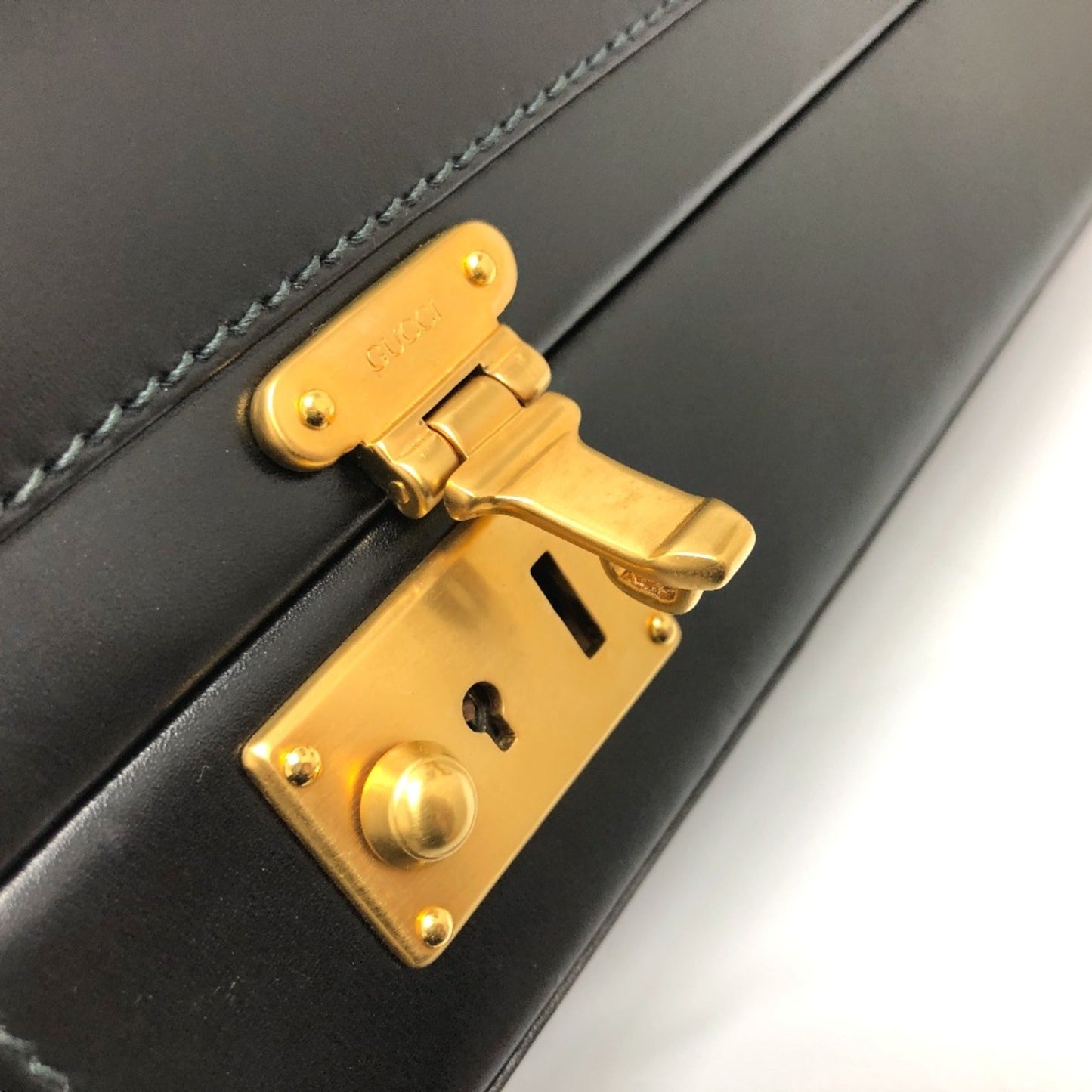 Gucci Black Leather Handbag