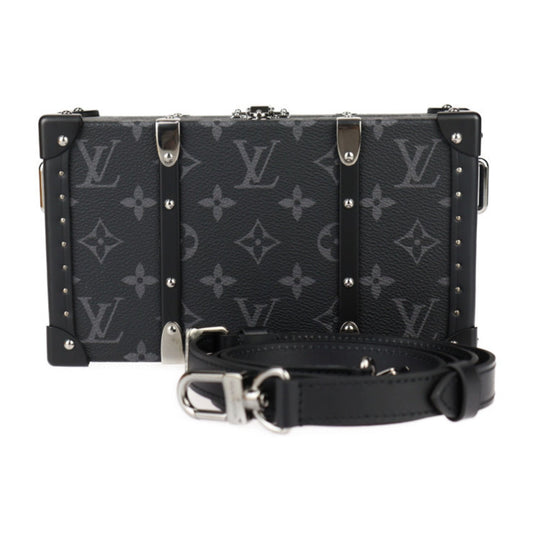 Louis Vuitton Black Gray Monogram Eclipse Monogram Eclipse Clutch Bag Shoulder Bag ()
