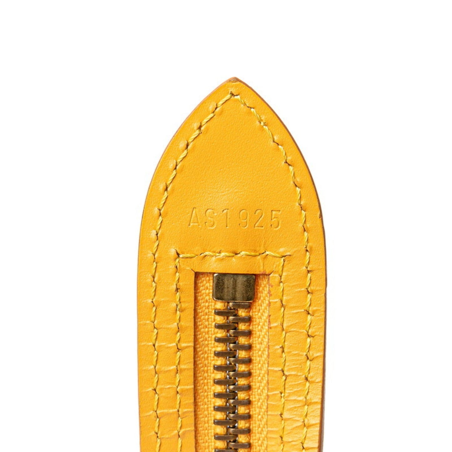 Louis Vuitton Yellow Leather Shoulder Bag Tote Bag