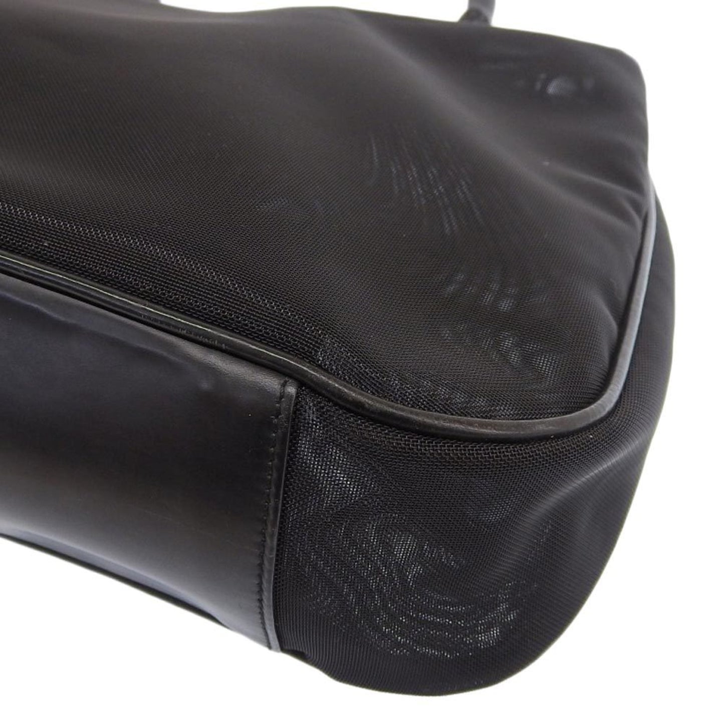 Gucci Black Mesh Handbag Tote Bag