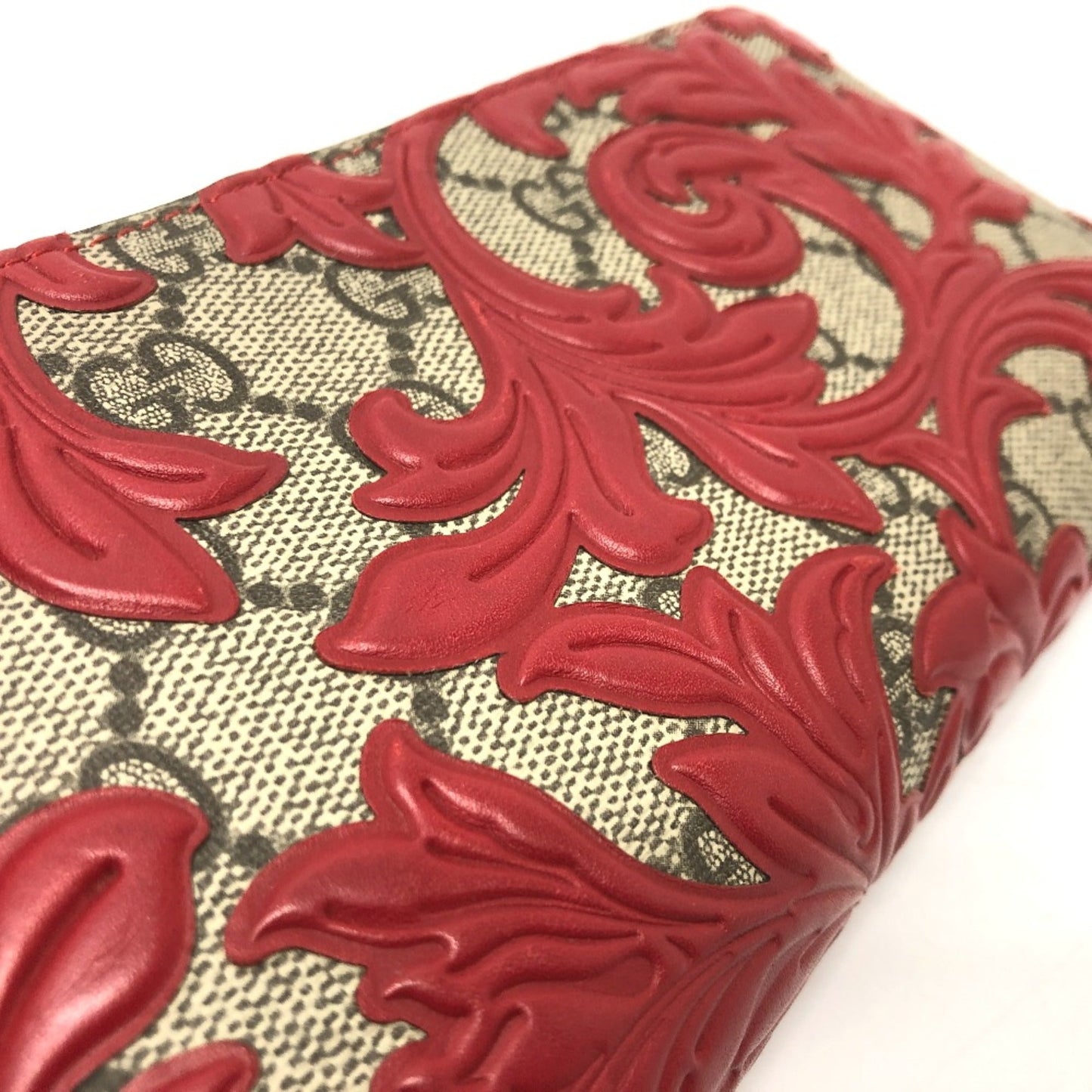 Gucci Red Other Long Wallet (Bi-Fold)