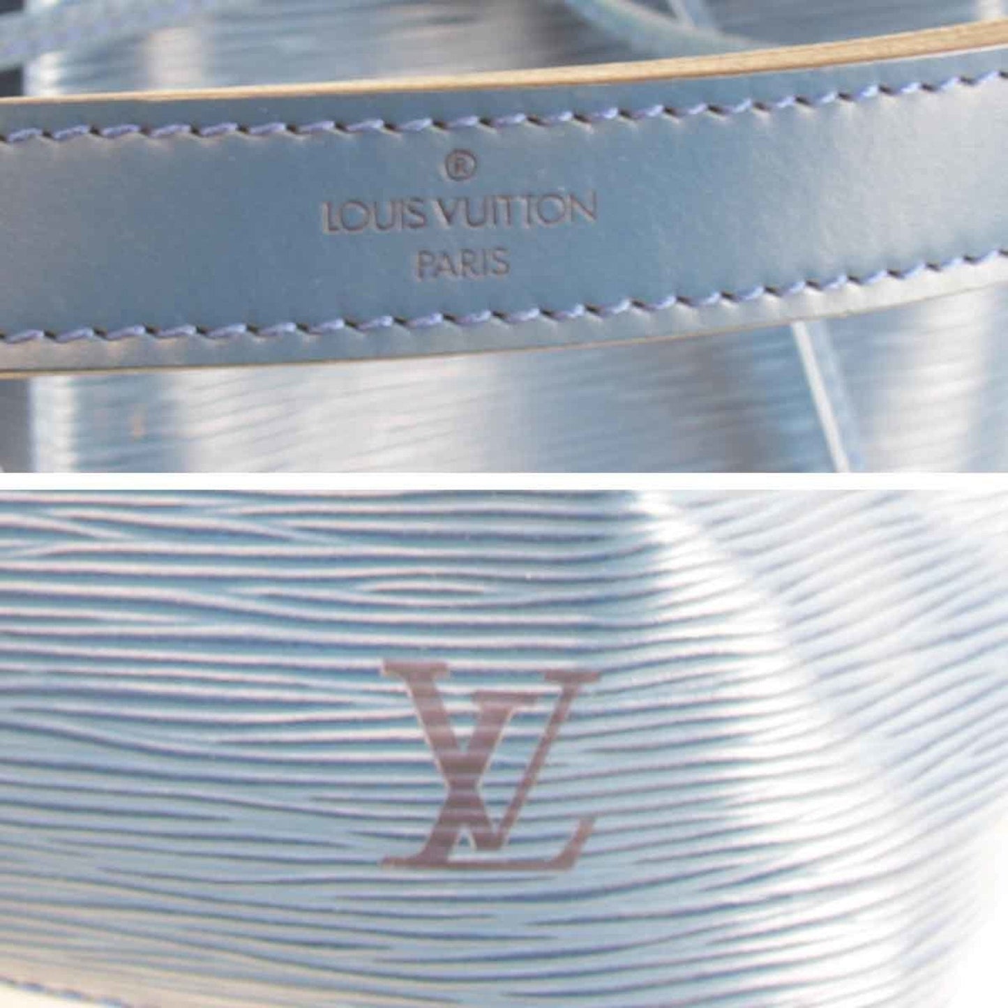 Louis Vuitton Blue Epi Leather Shoulder Bag