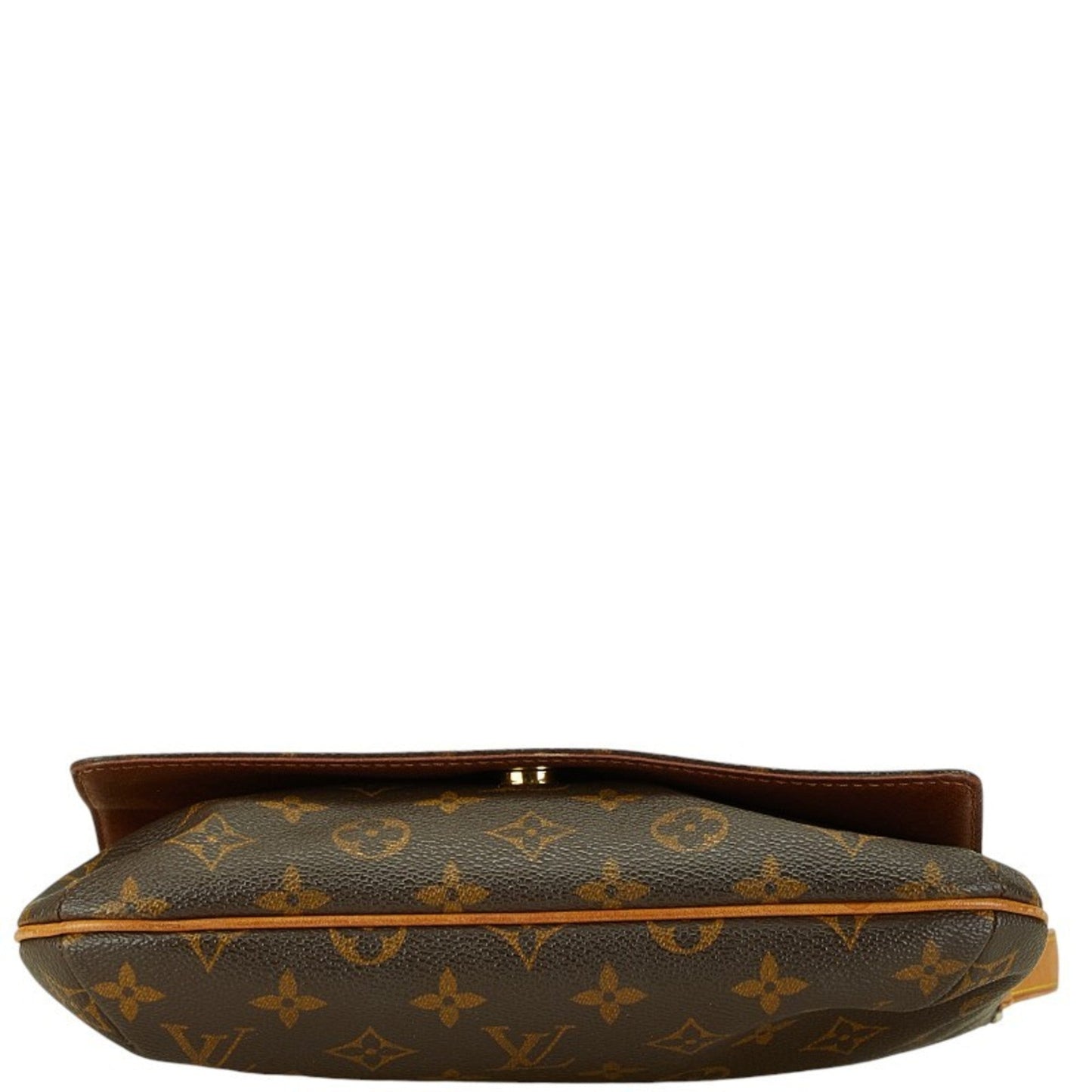 Louis Vuitton Brown Pvc Leather Shoulder Bag