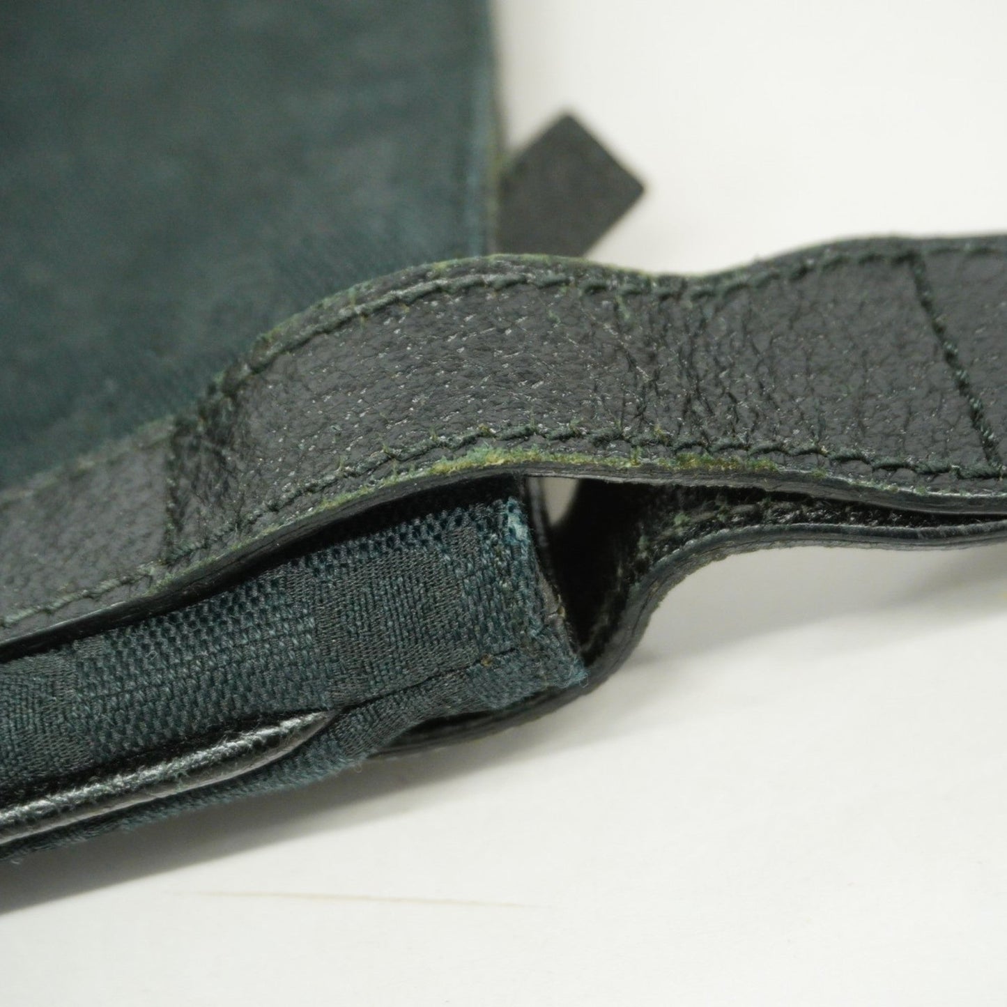Gucci Black Canvas Shoulder Bag