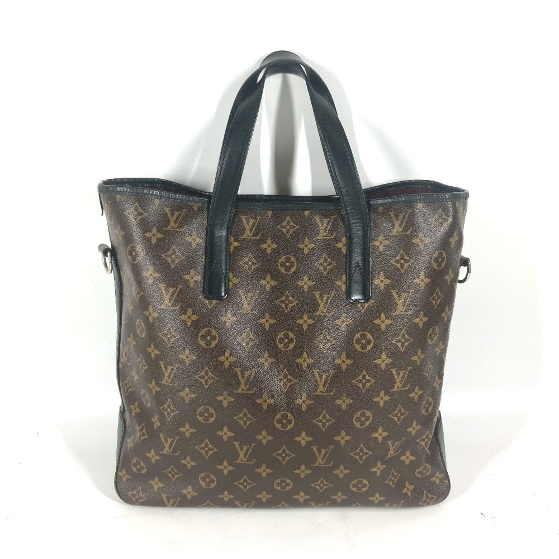 Louis Vuitton Brown Monogram Shoulder Bag Tote Bag ()