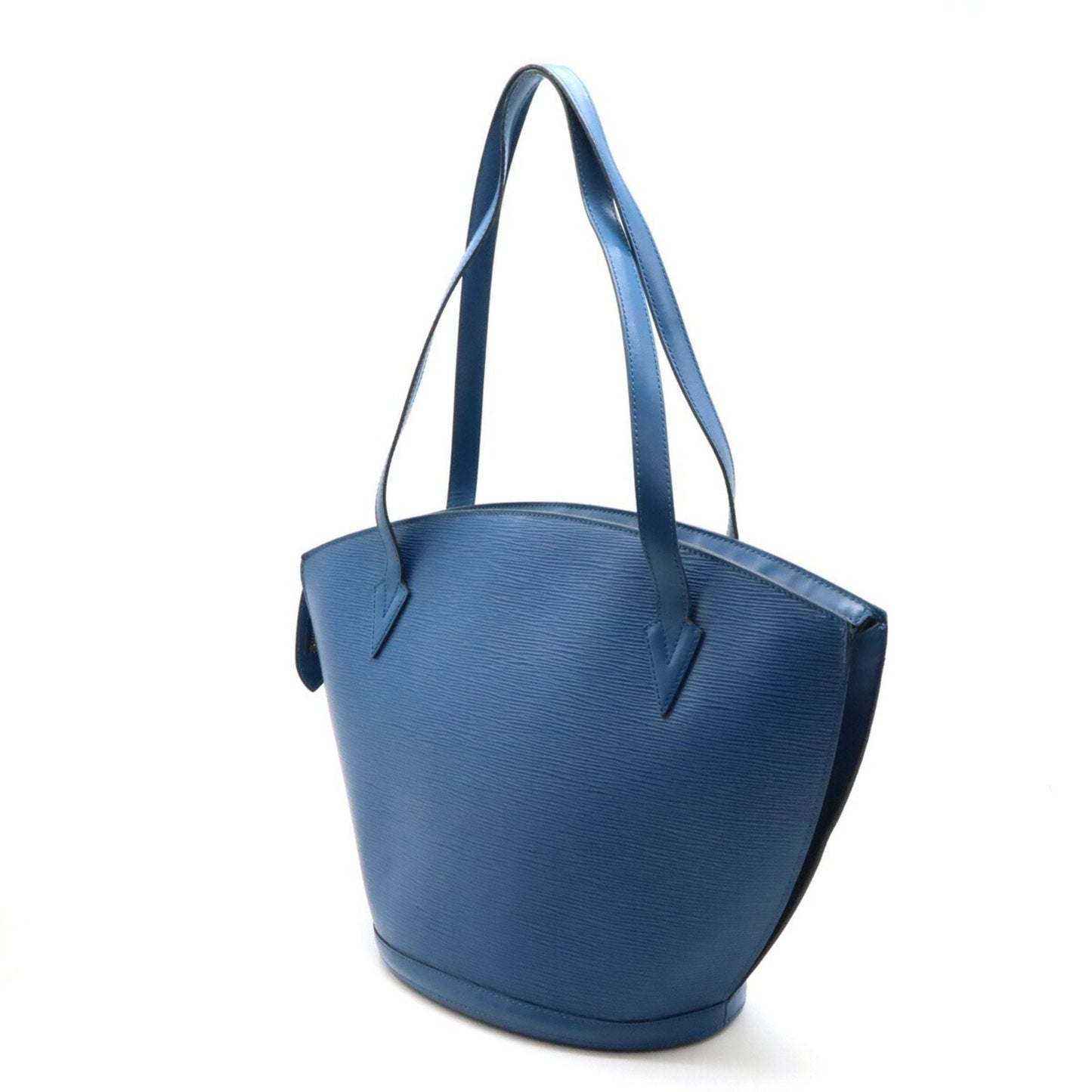 Louis Vuitton Toledo Blue Epi Leather Shoulder Bag Tote Bag