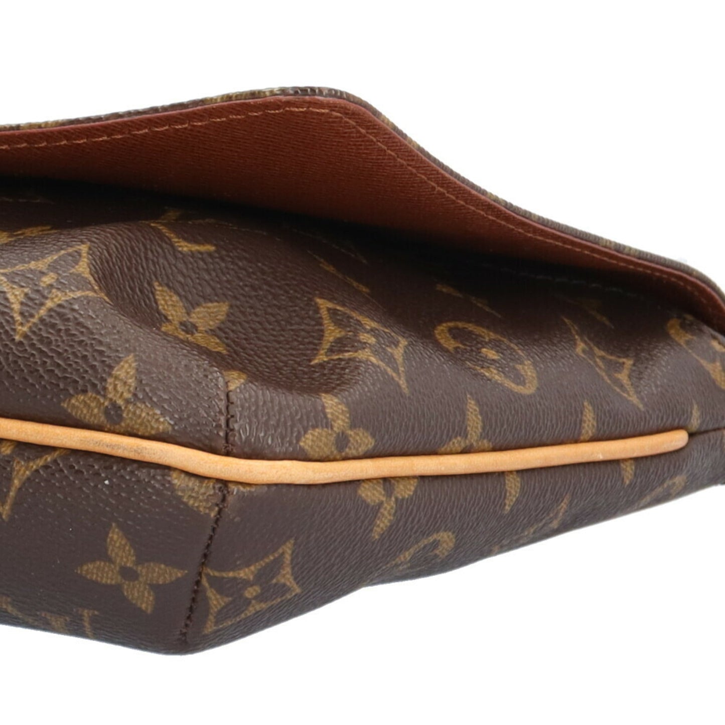 Louis Vuitton Brown Monogram Canvas Shoulder Bag