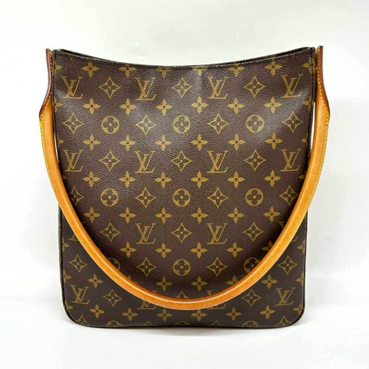 Louis Vuitton Brown Monogram Shoulder Bag ()