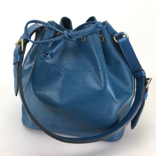 Louis Vuitton Blue Epi Leather Shoulder Bag ()