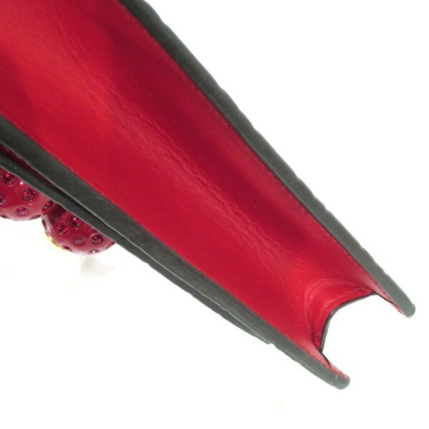 Gucci Red Color Leather Shoulder Bag