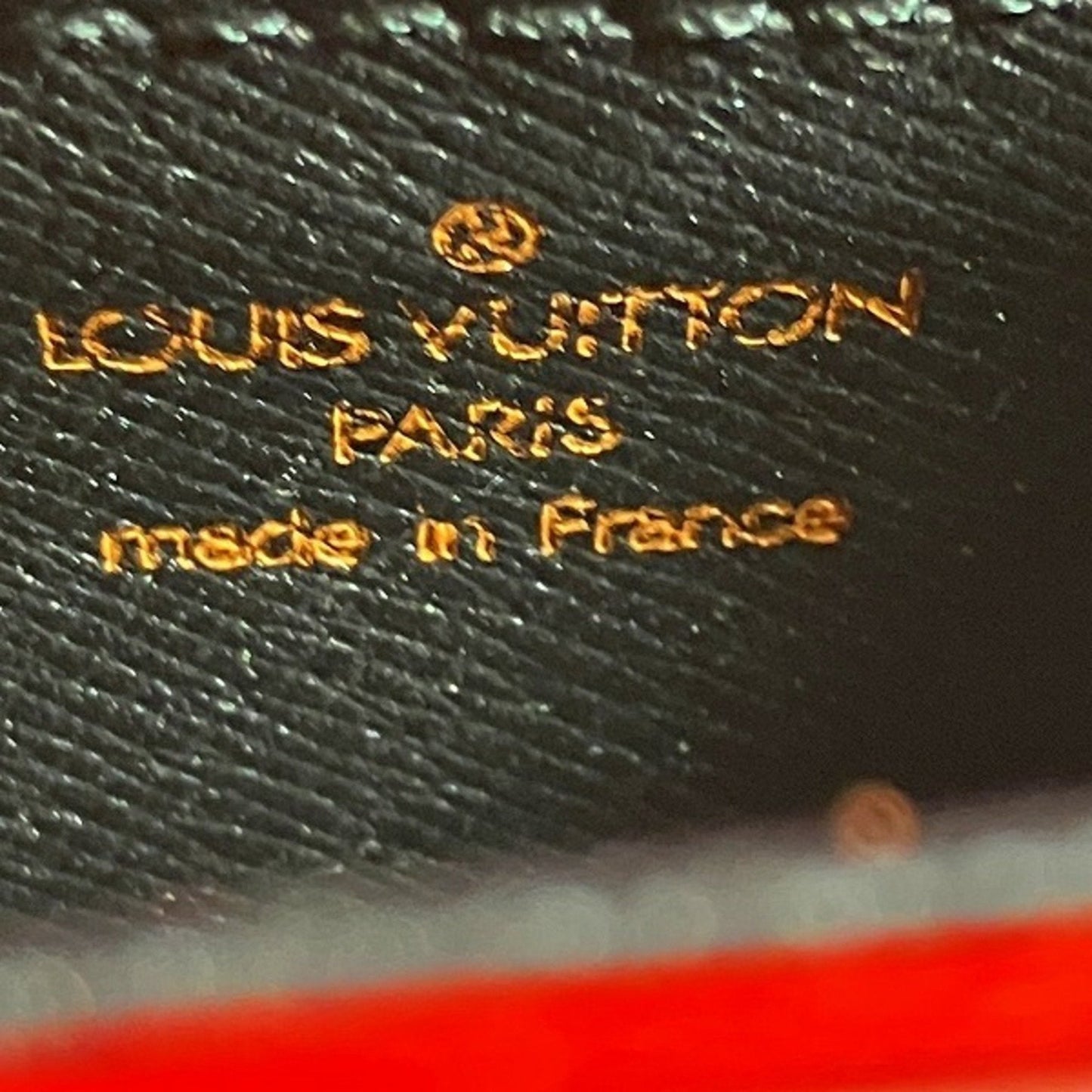 Louis Vuitton Castilian Red Leather Shoulder Bag