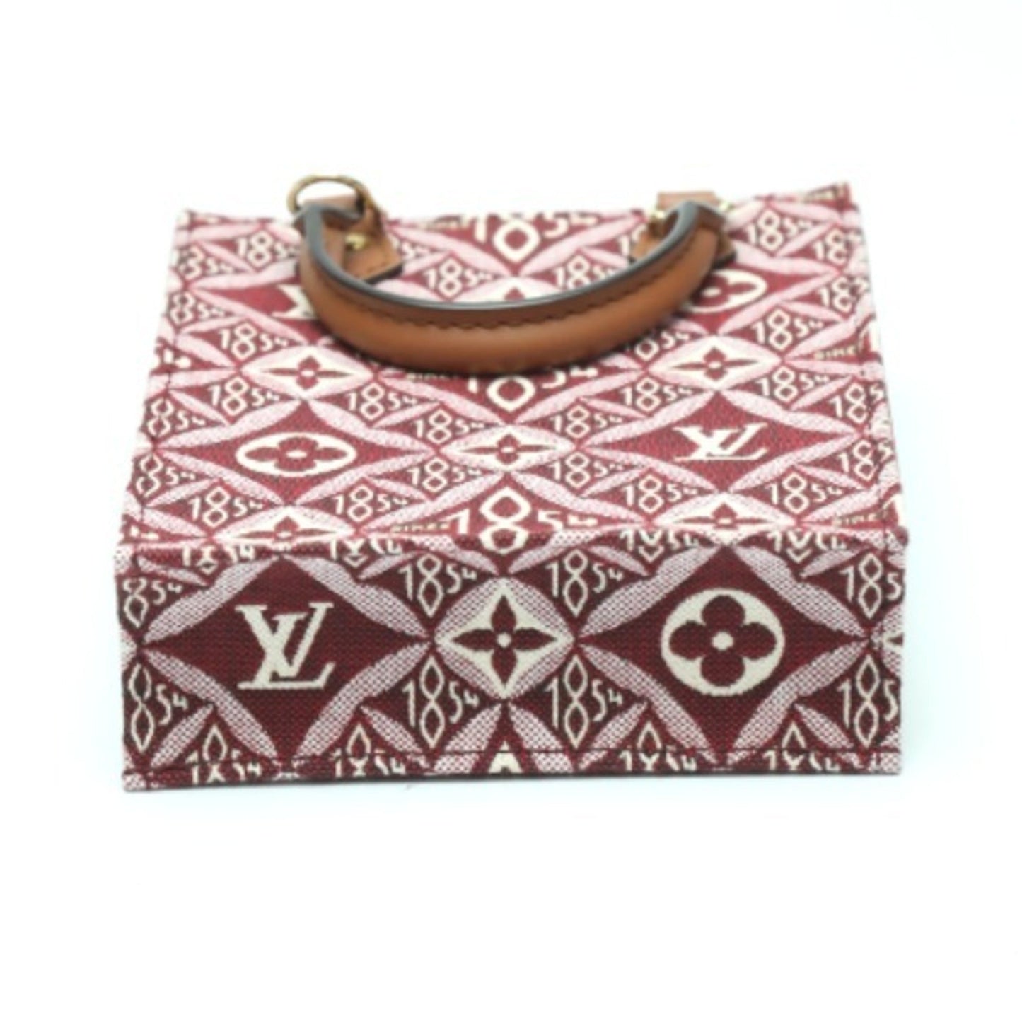 Louis Vuitton Red Color Leather Shoulder Bag