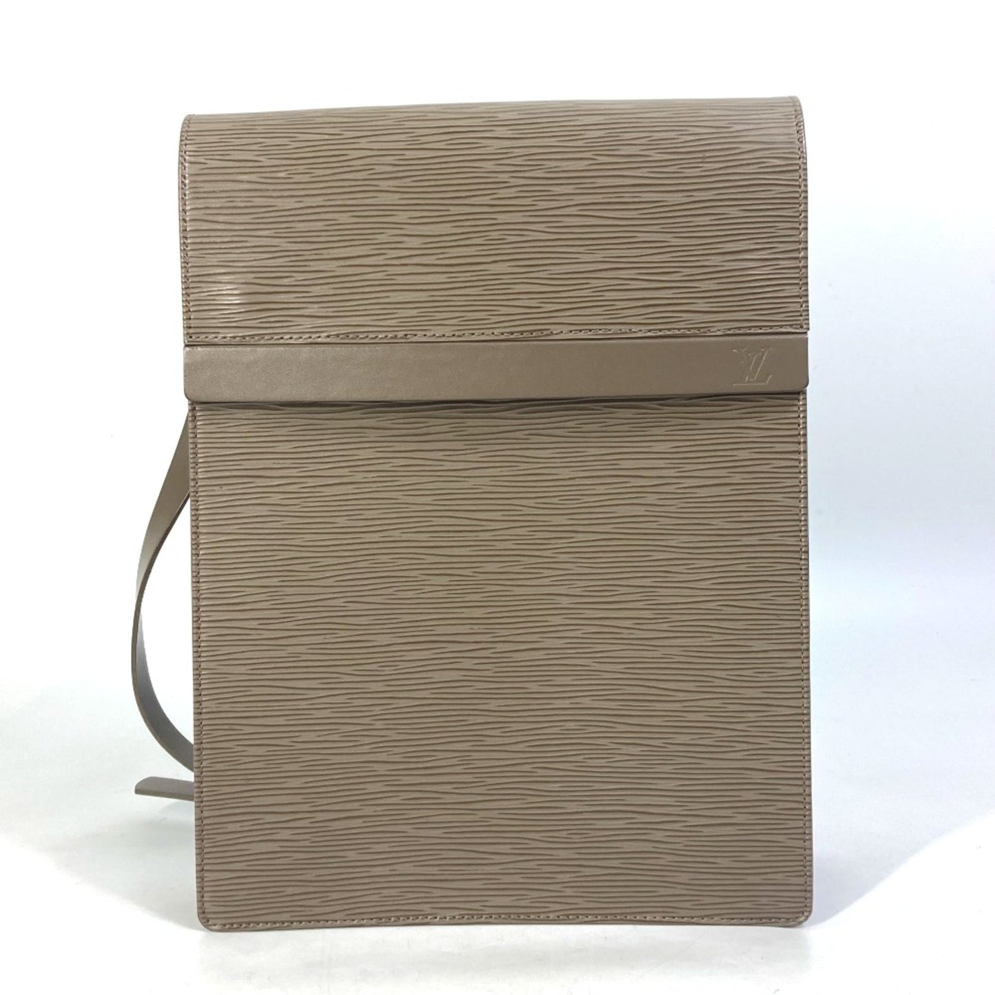 Louis Vuitton Brown Leather Shoulder Bag ()