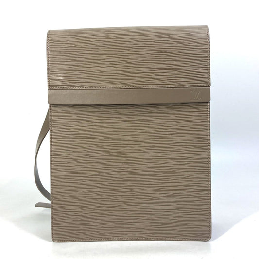 Louis Vuitton Brown Leather Shoulder Bag ()