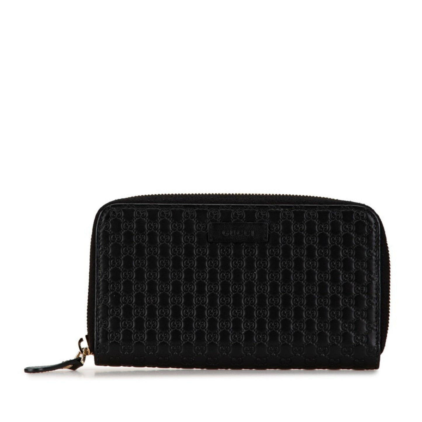 Gucci Black Leather Long Wallet (Bi-Fold) ()