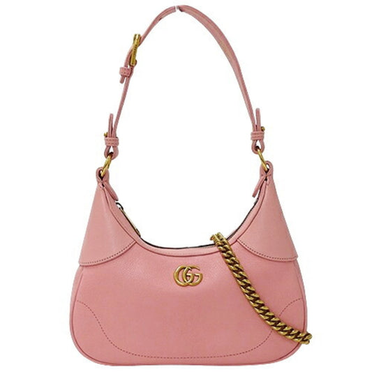Gucci Pink Leather Shoulder Bag ()