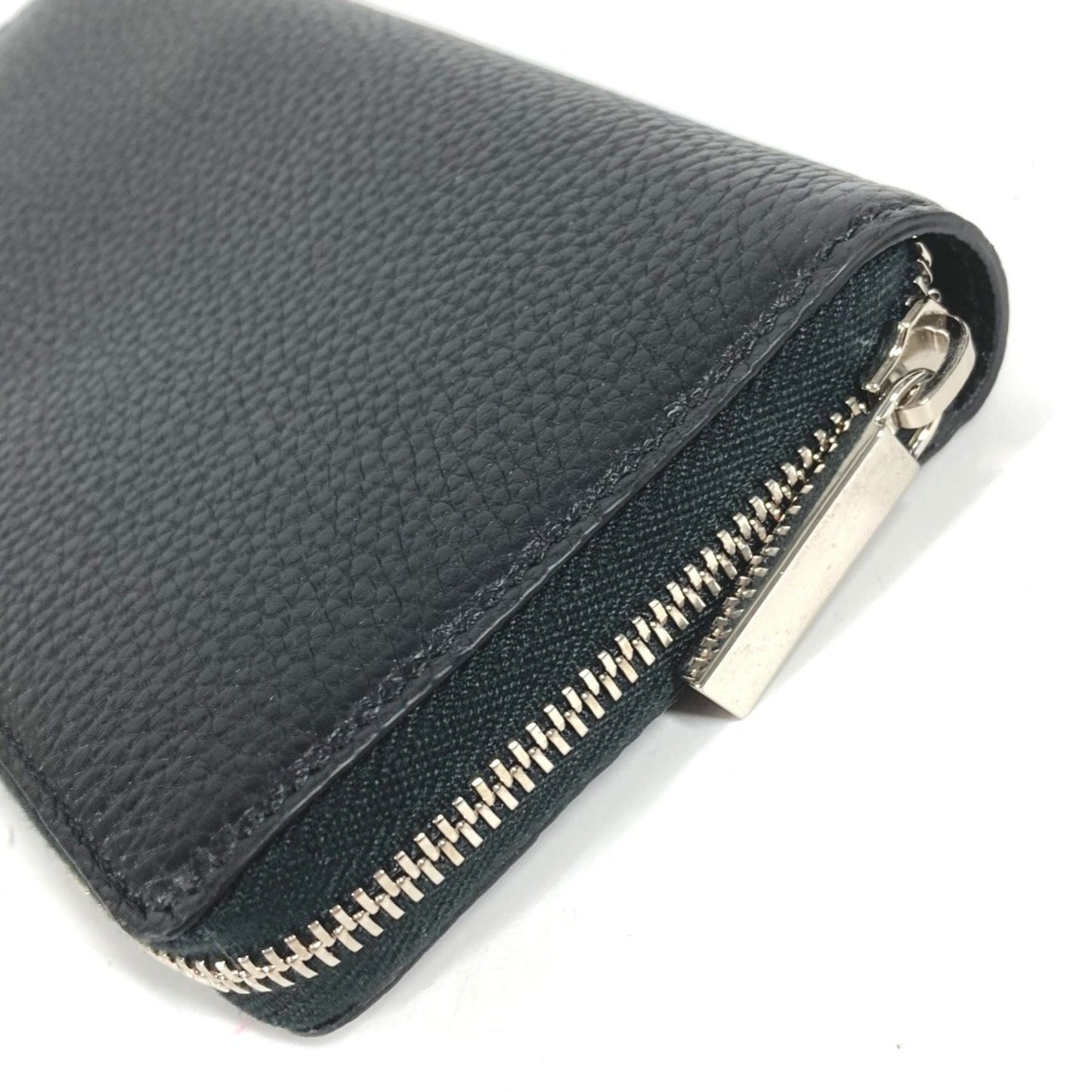 Gucci Black Leather Long Wallet (Bi-Fold)