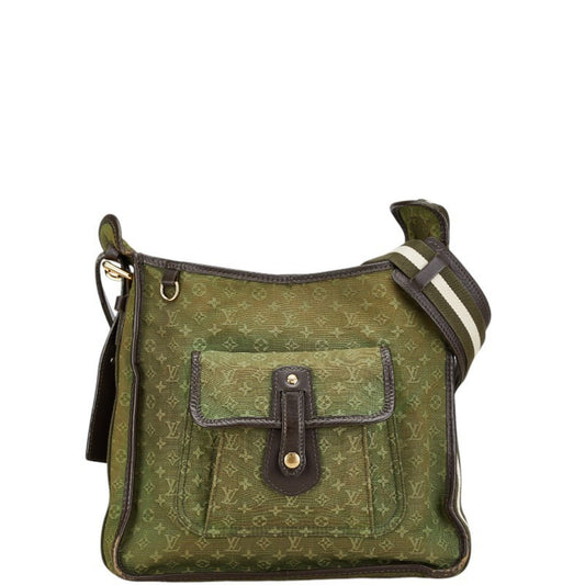 Louis Vuitton Tst Khaki Canvas Leather Shoulder Bag ()