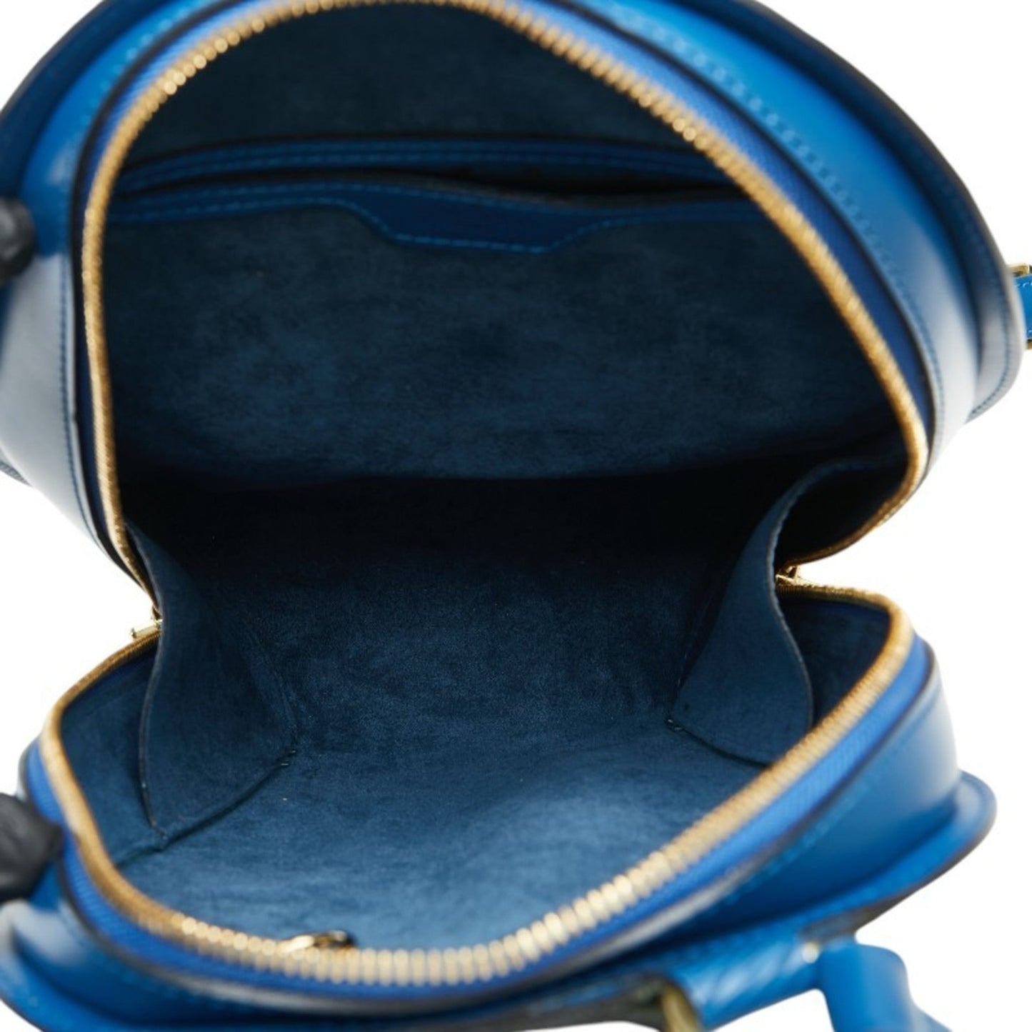 Louis Vuitton Toledo Blue Leather Backpack