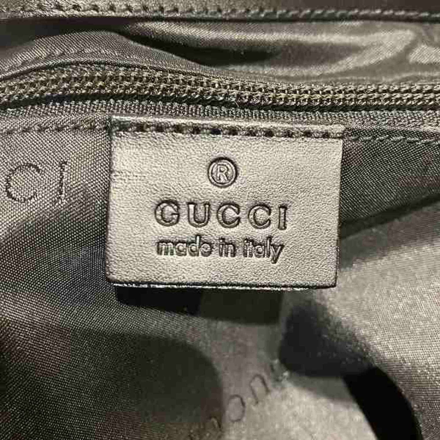 Gucci Black Nylon Shoulder Bag