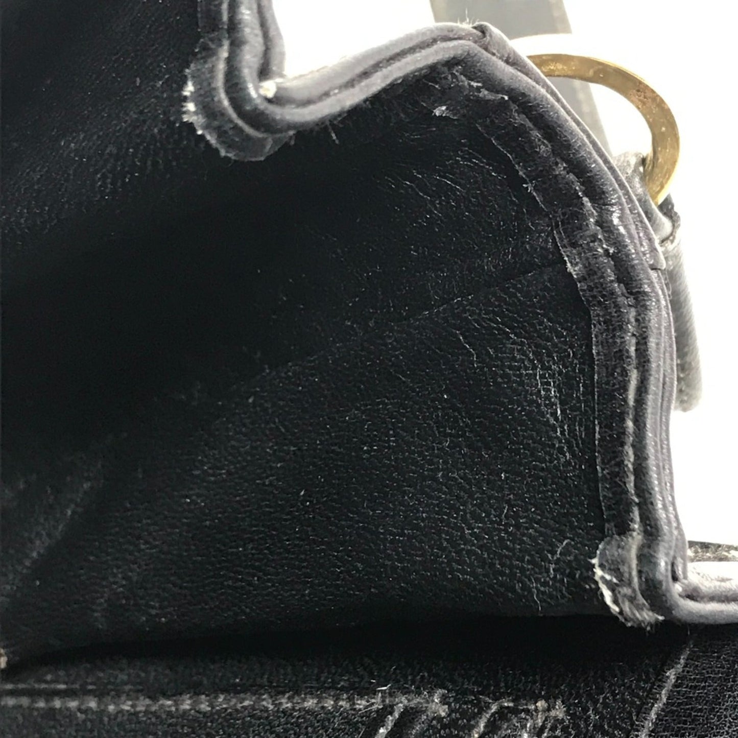 Gucci Black Leather Shoulder Bag