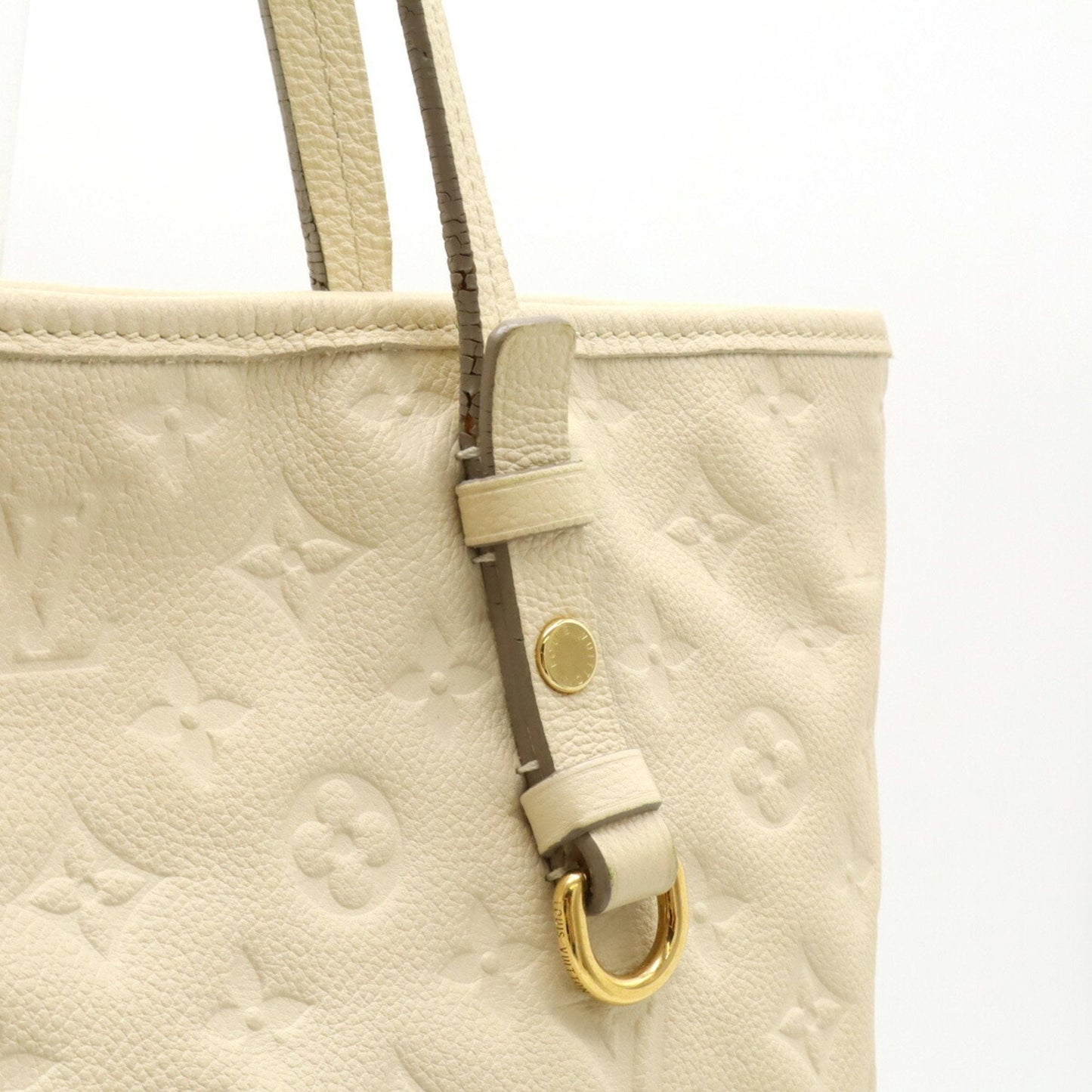Louis Vuitton Neige Monogram Empreinte Leather Pouch Shoulder Bag Tote Bag