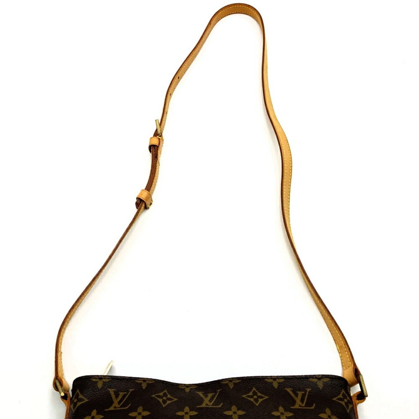 Louis Vuitton Brown Monogram Canvas Shoulder Bag