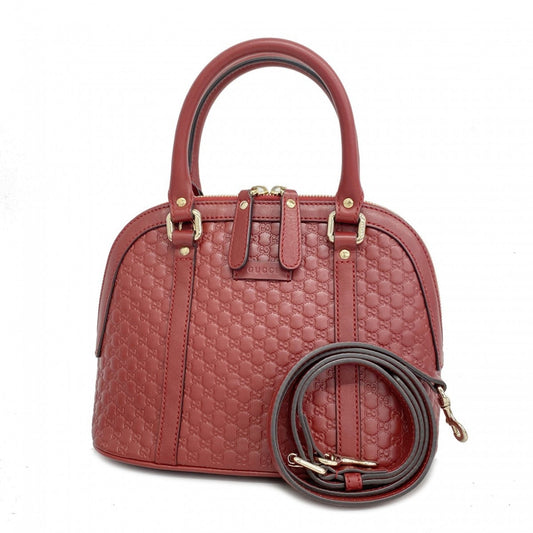 Gucci Red Color Leather Handbag ()