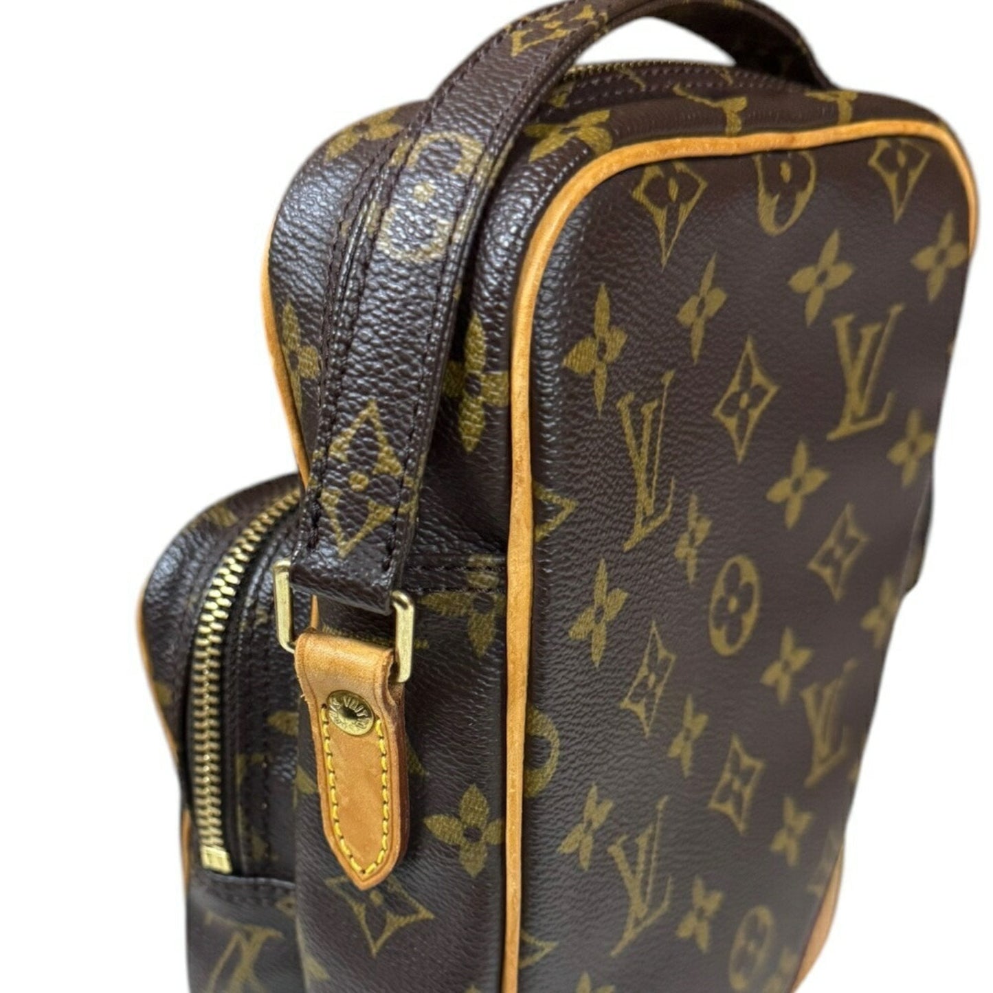 Louis Vuitton Brown Monogram Canvas Shoulder Bag