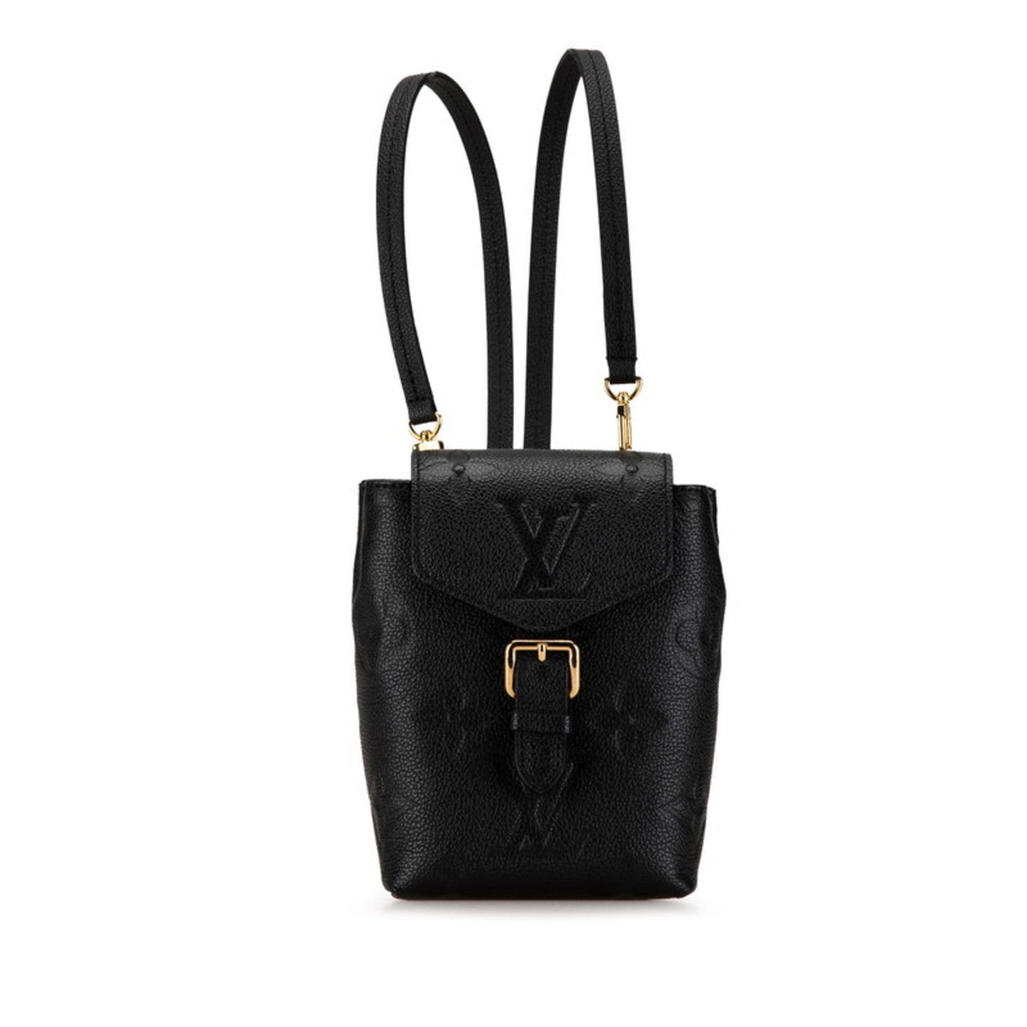 Louis Vuitton Black Noir Monogram Empreinte Backpack ()