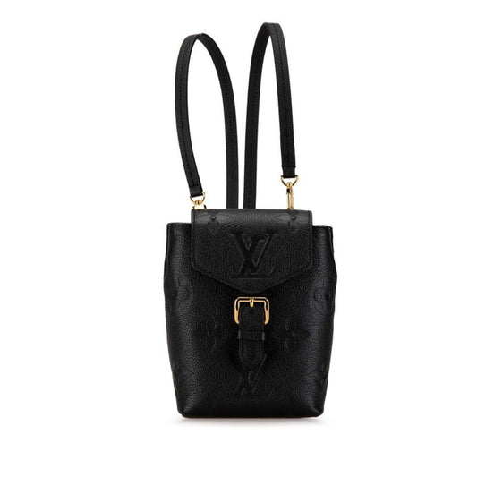 Louis Vuitton Black Noir Monogram Empreinte Backpack ()