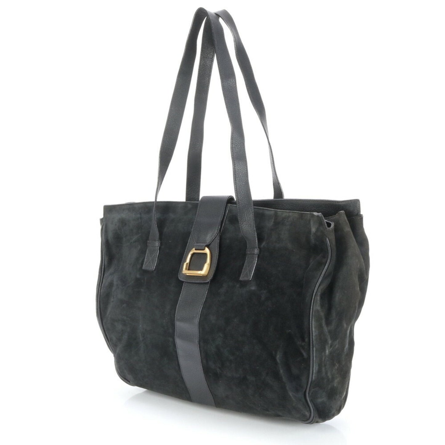 Gucci Black Leather Handbag Shoulder Bag