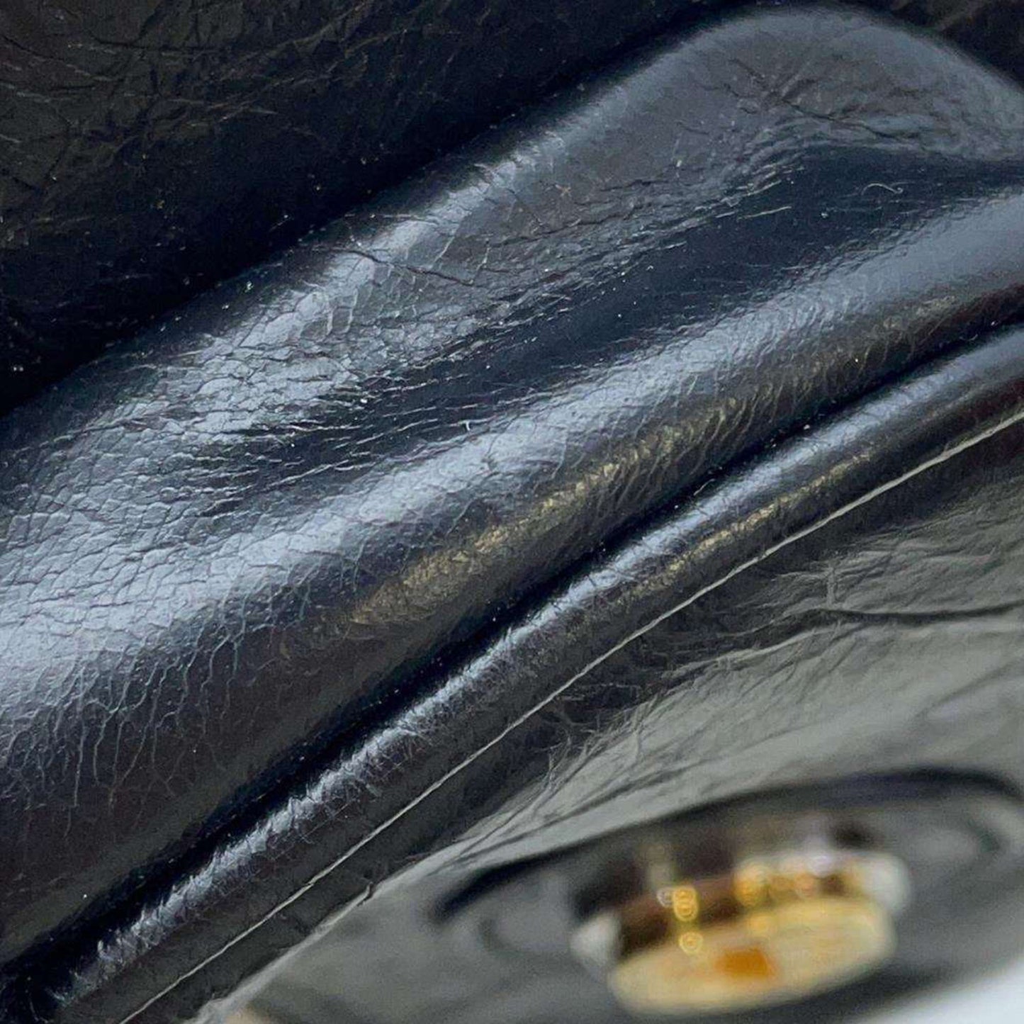 Gucci Black Leather Pouch Sling Bag
