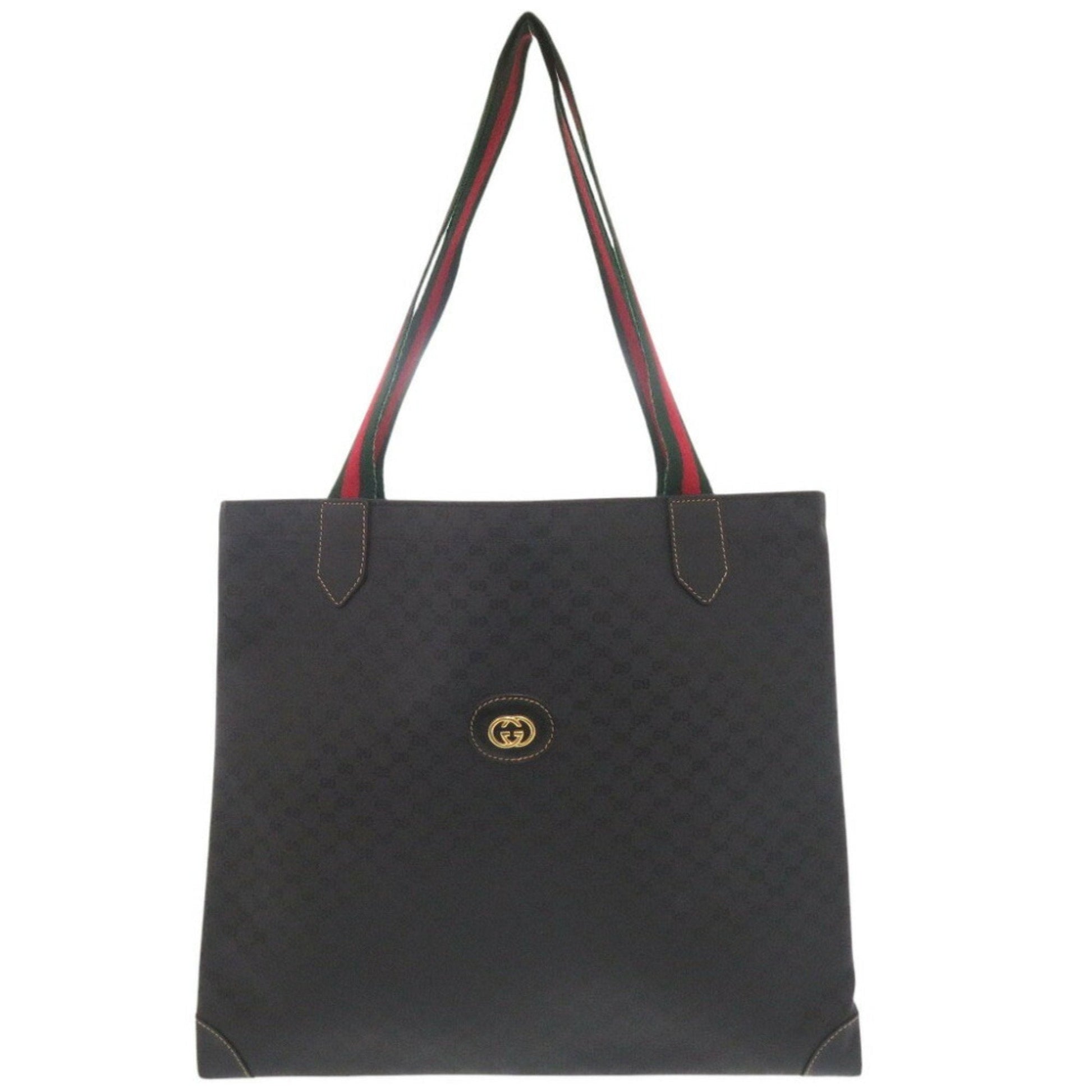 Gucci Black Pvc Tote Bag ()