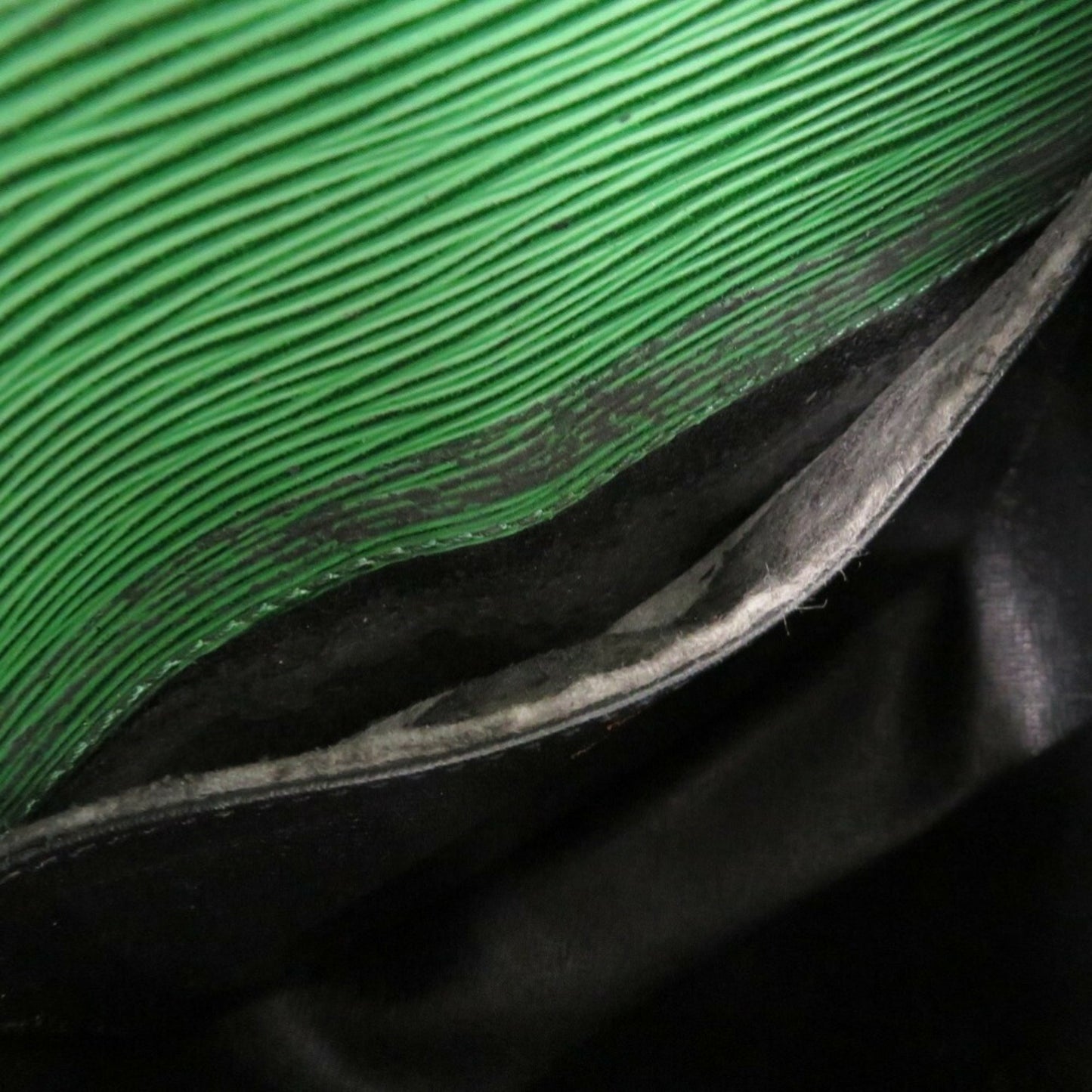 Louis Vuitton Borneo Green Epi Leather Shoulder Bag