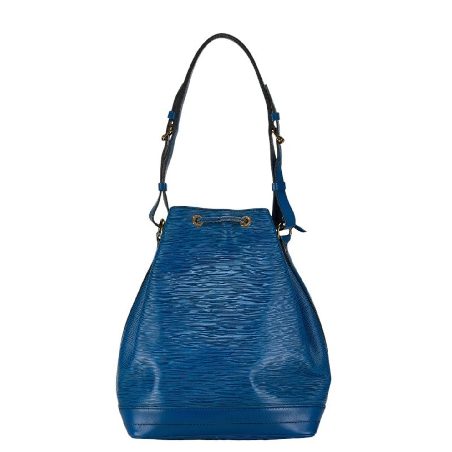 Louis Vuitton Toledo Blue Leather Shoulder Bag