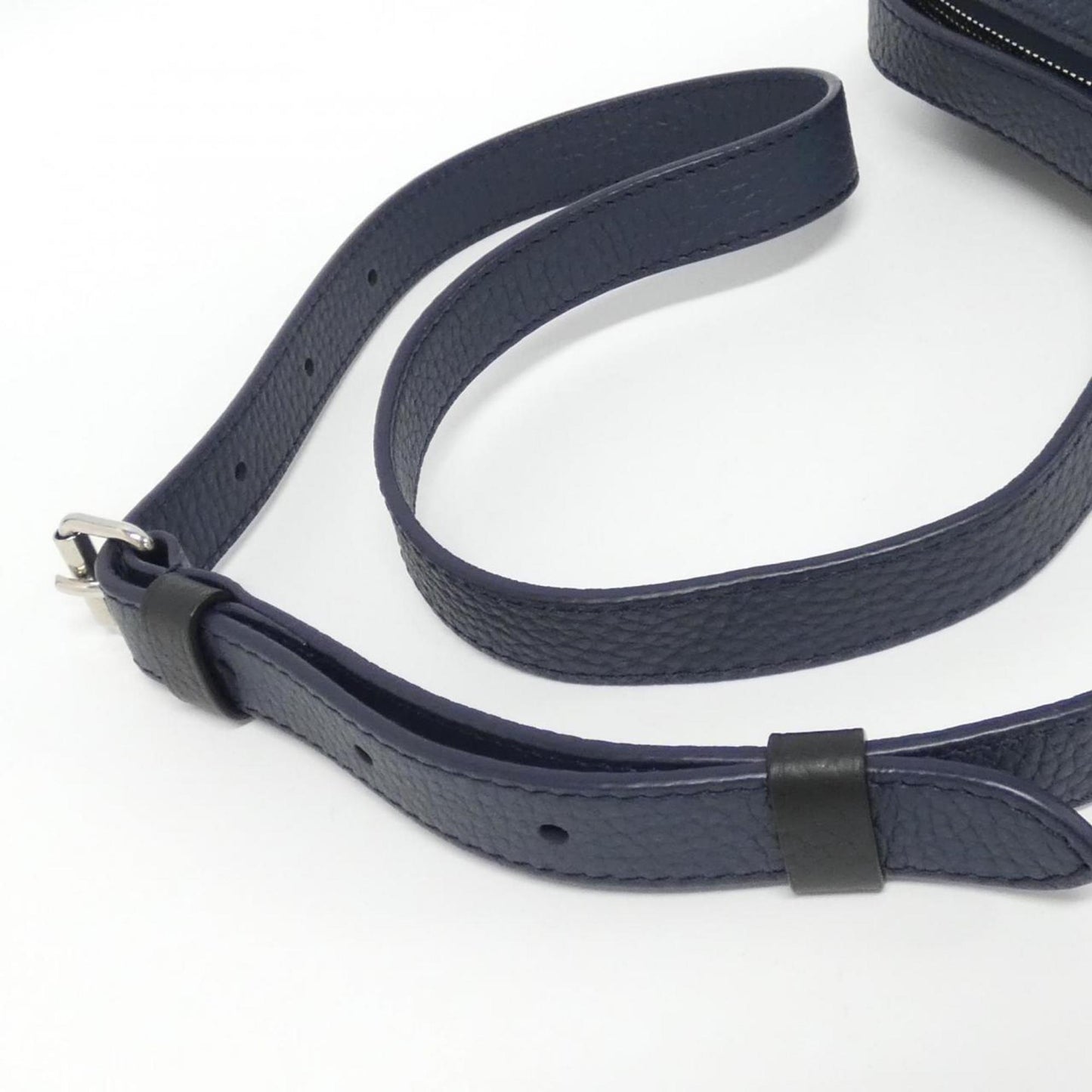Louis Vuitton Navy Leather Shoulder Bag