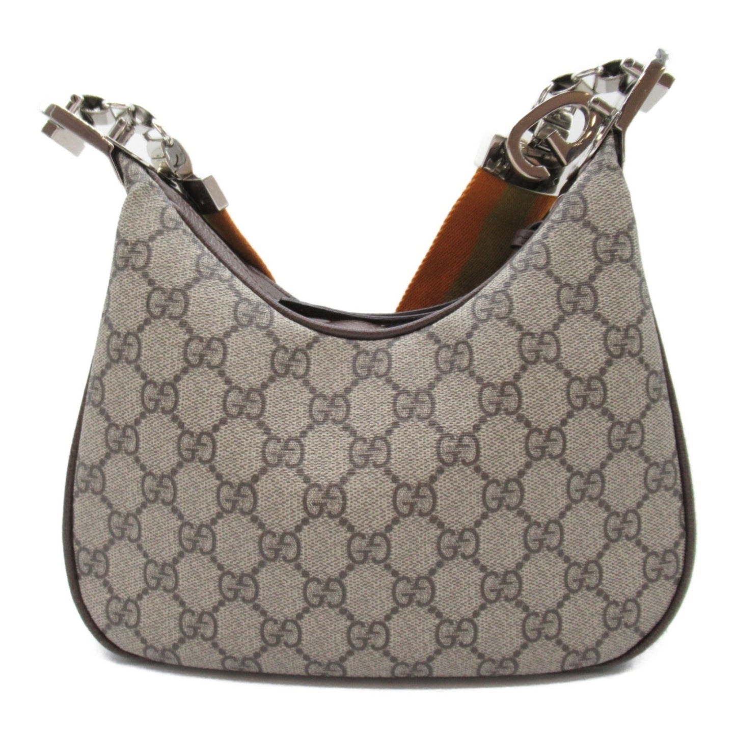 Gucci Beige Brown Gg Canvas Shoulder Bag