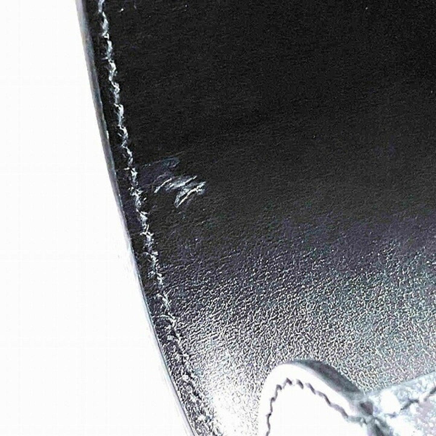Gucci Black Gold Leather Shoulder Bag