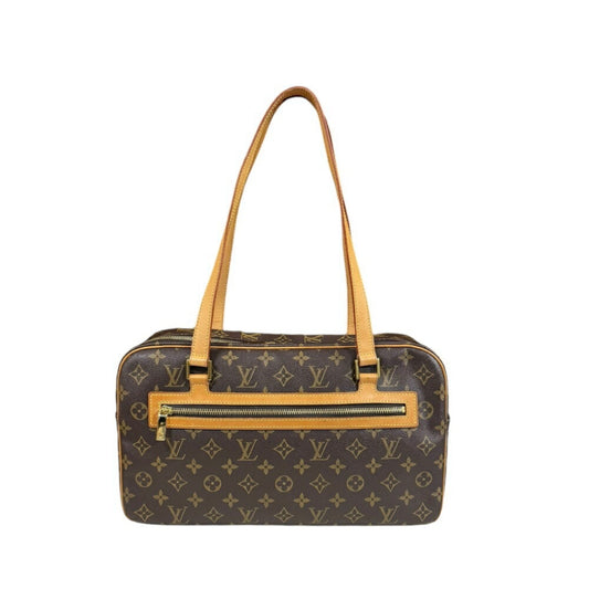 Louis Vuitton Brown Monogram Shoulder Bag ()
