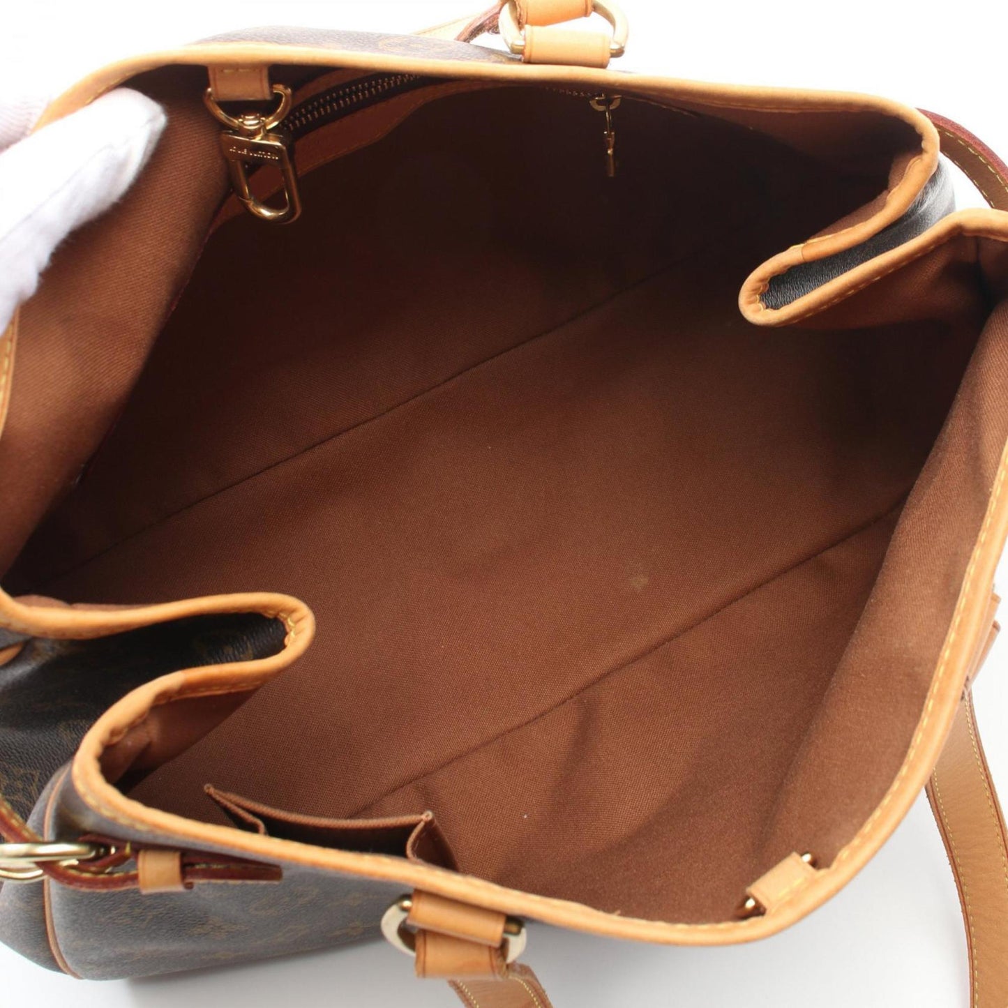 Louis Vuitton Brown Monogram Coated Canvas Shoulder Bag