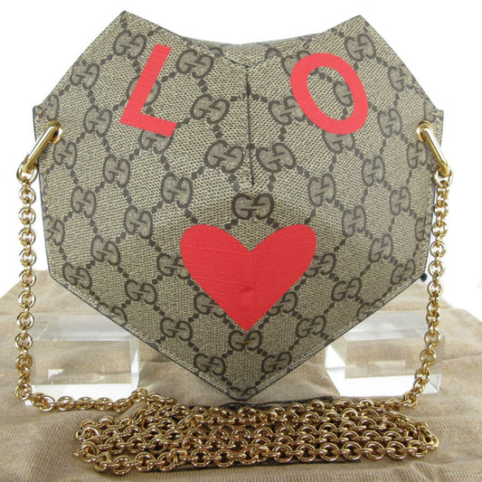 Gucci Brown Pvc Shoulder Bag ()