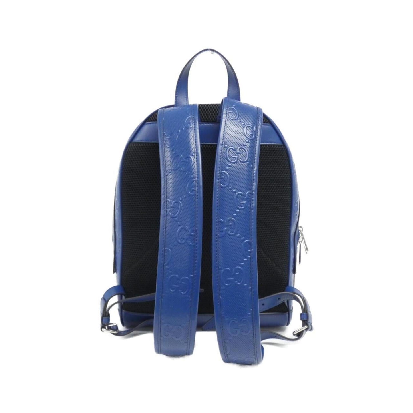 Gucci Blue Leather Backpack