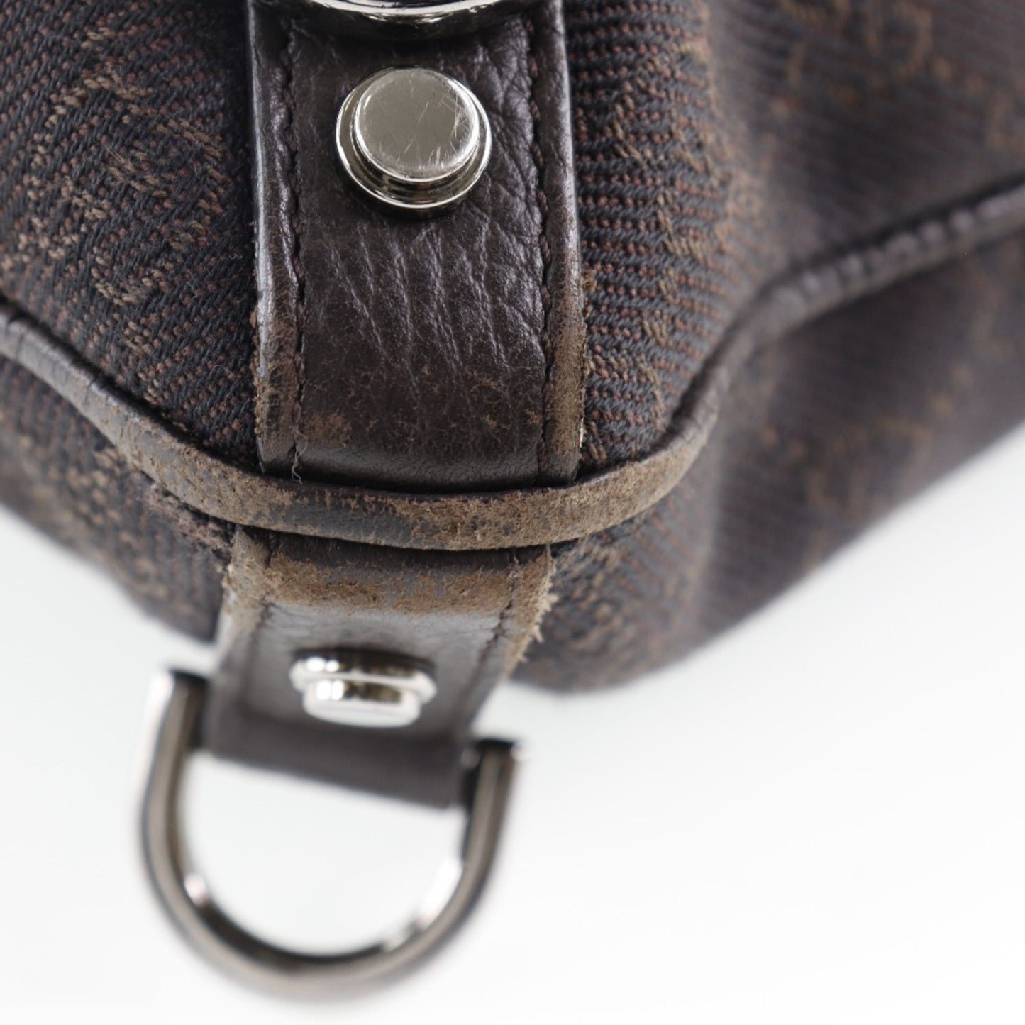 Gucci Abbey Brown Gg Canvas Shoulder Bag