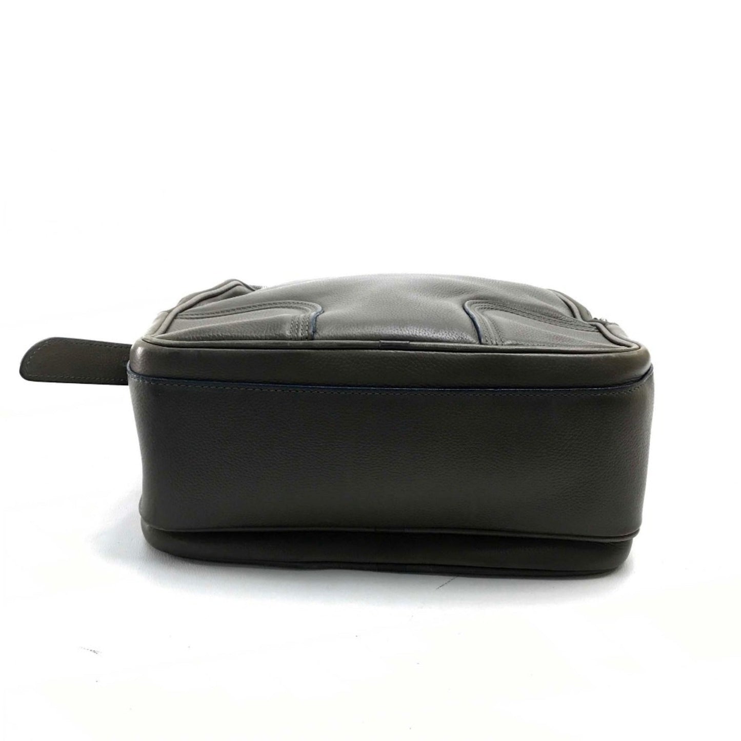 Louis Vuitton Brown Leather Shoulder Bag