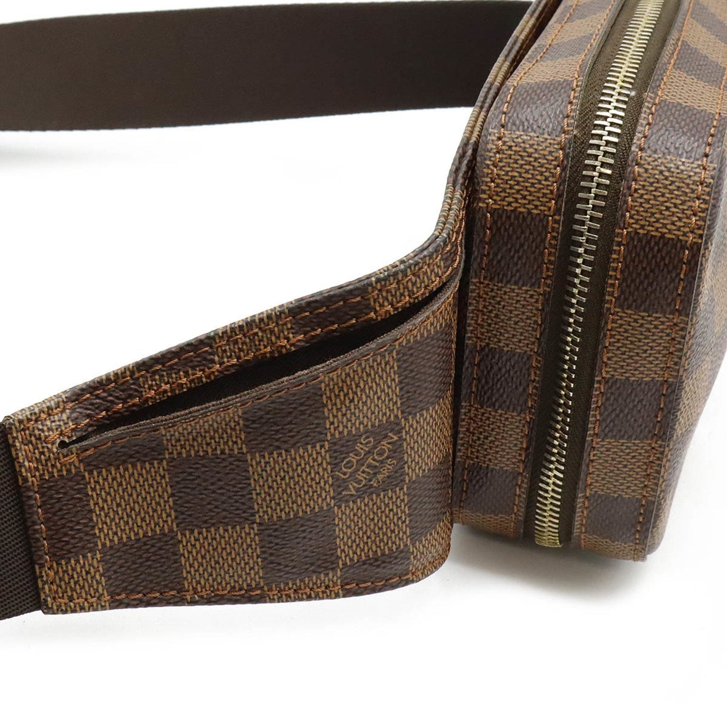 Louis Vuitton Brown Damier Canvas Damier Canvas Shoulder Bag Sling Bag