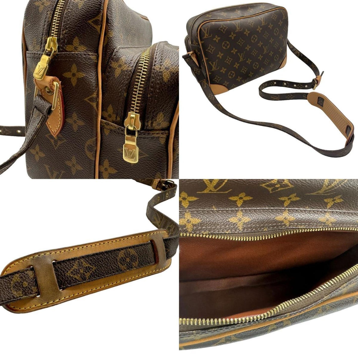 Louis Vuitton Brown Monogram Shoulder Bag