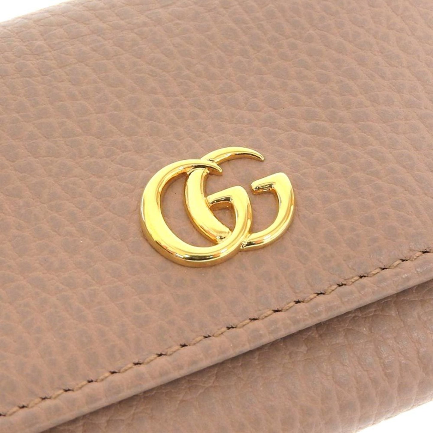 Gucci Beige Leather Coin Purse/Coin Case