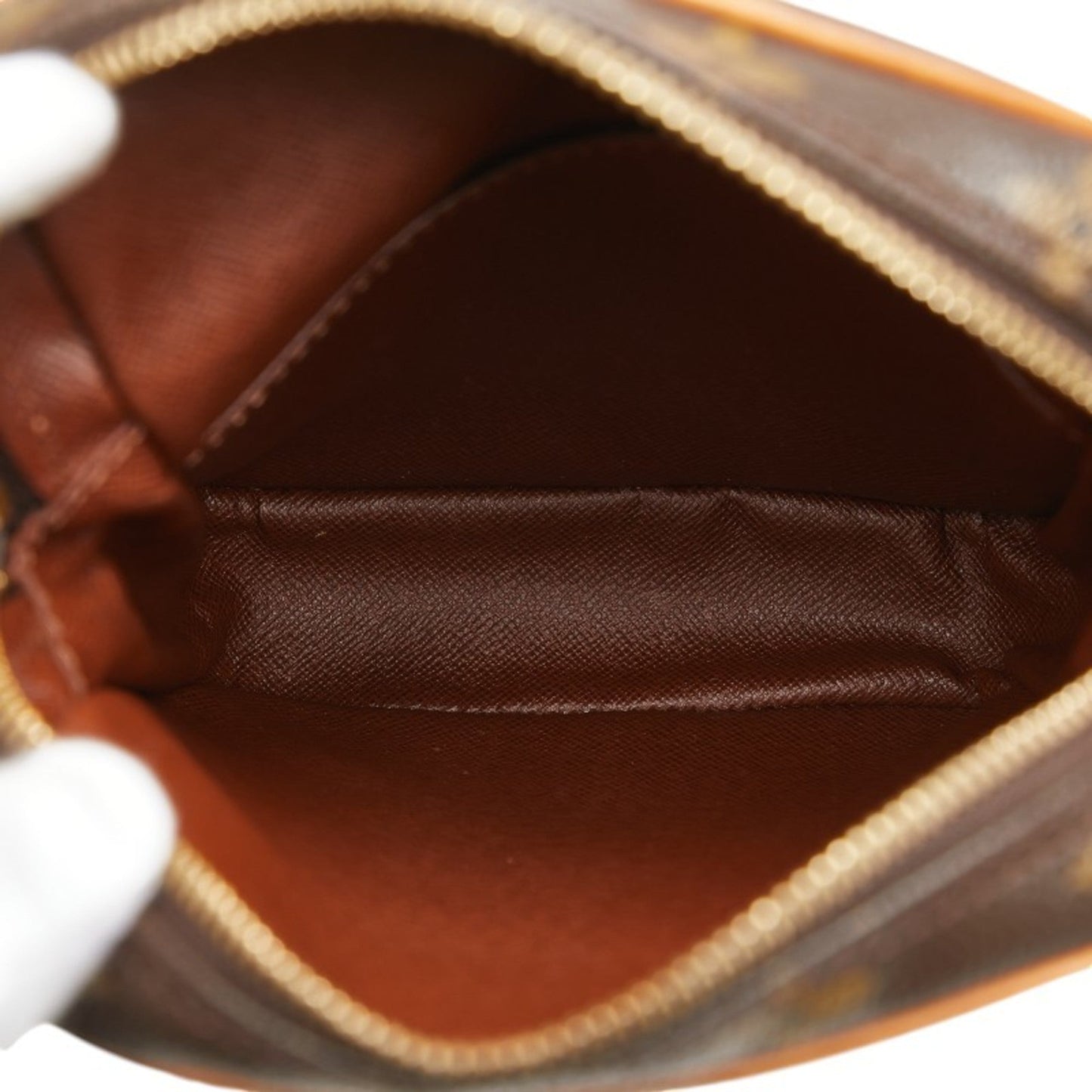 Louis Vuitton Brown Pvc Leather Shoulder Bag